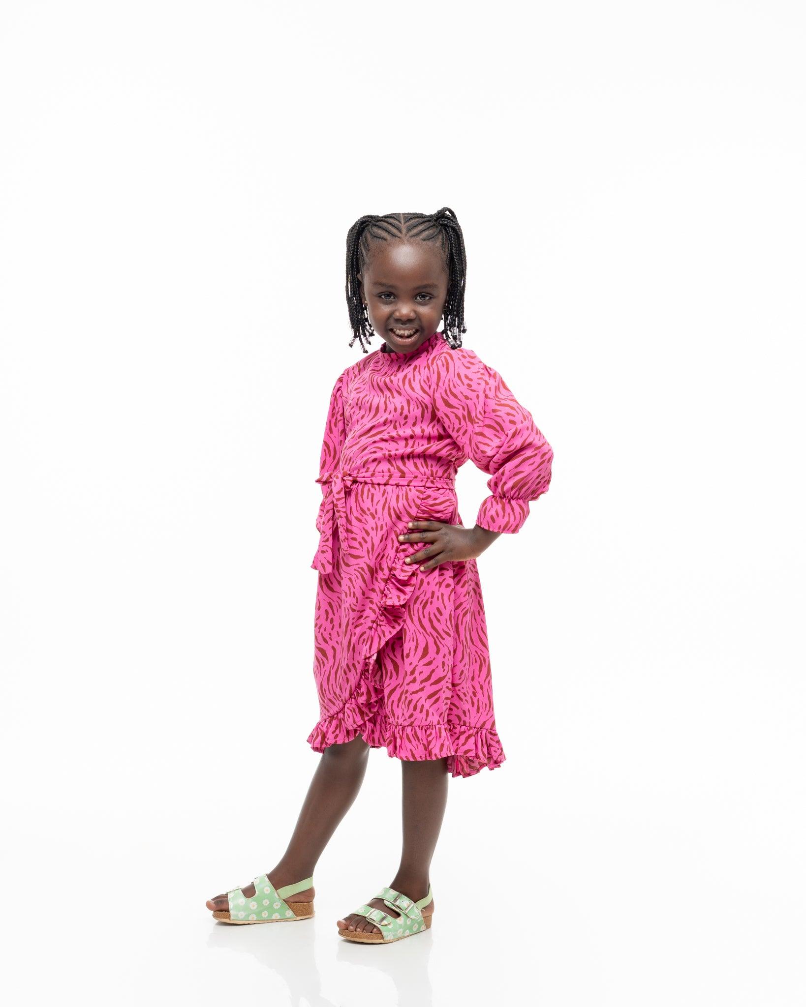 Junior Main Squeeze Wrap Dress - Ikojn
